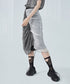 Drape Gather Lace Skirt